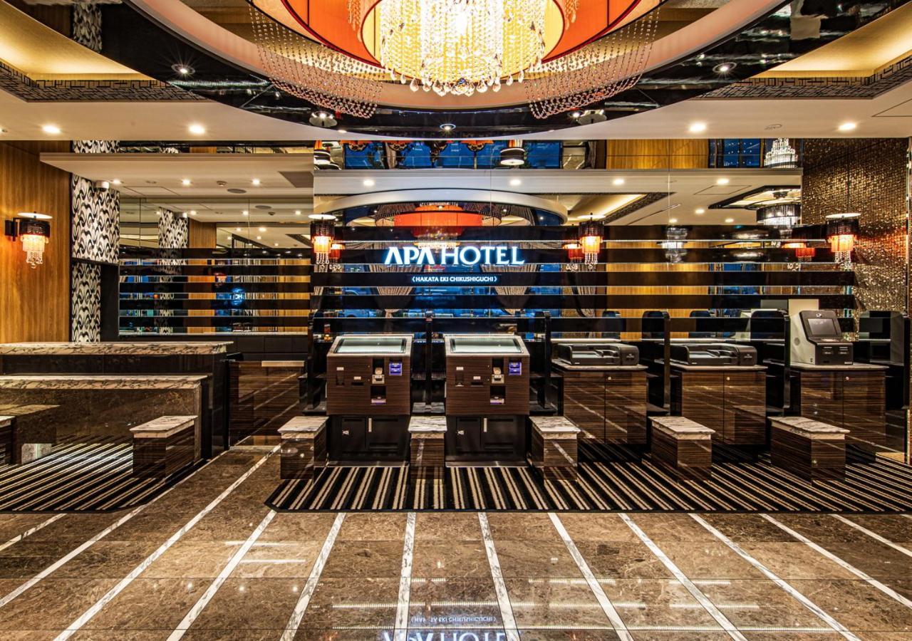 Apa Hotel Hakataeki Chikushiguchi Fukuoka  Eksteriør billede